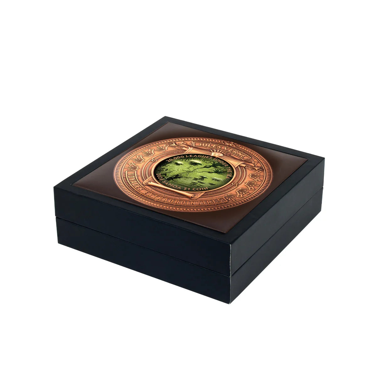 20,000 Leagues under the Sea 2026 $1 High Relief Rotating Silver & Copper Bimetal Antique Coin