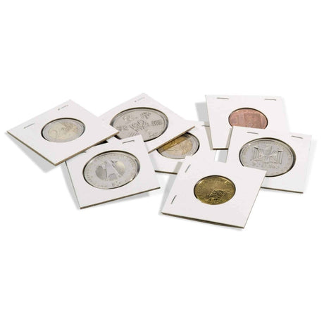 50c Lighthouse 2x2 STAPLE coin holders - 35mm - Nova Coins