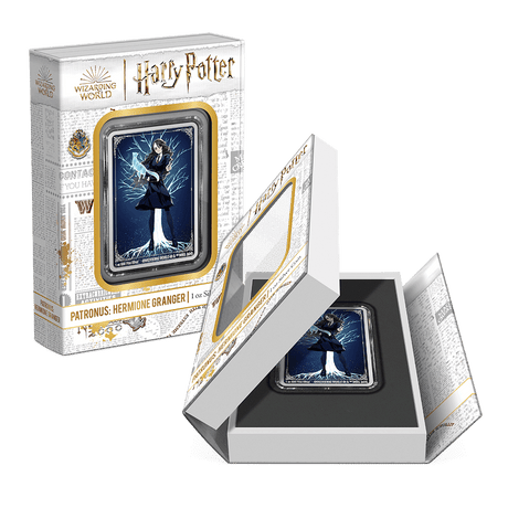 "2024 Harry Potter Patronus - Hermione Granger 1oz Silver Coin - Nova Coins"