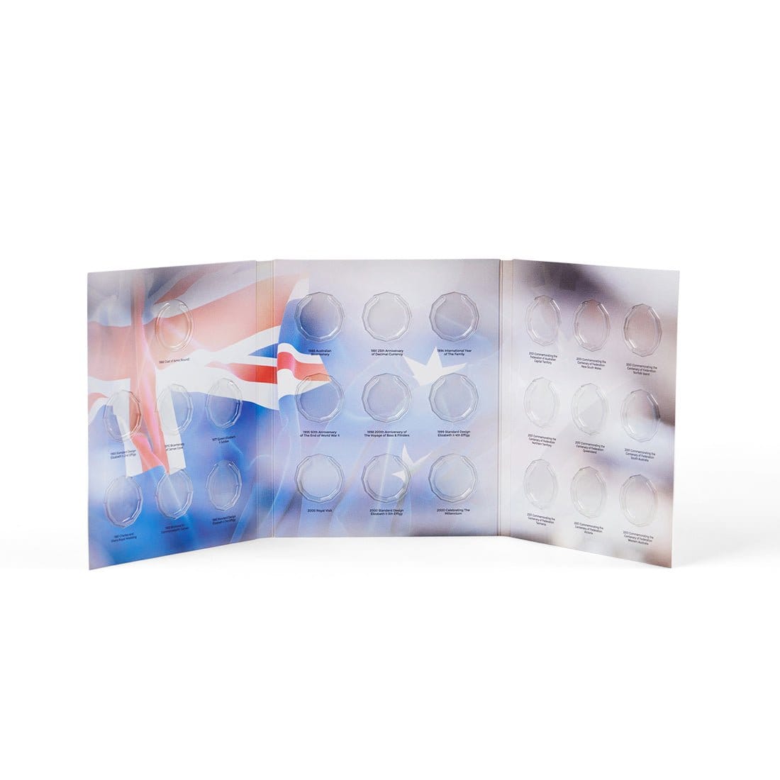 "Australian 50c Coin Collection Folders Volume I & II - Nova Coins"