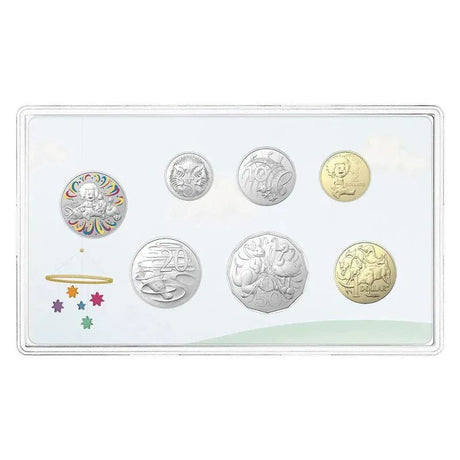 "2022 Baby Coins Uncirculated Six Coin Baby Year Mint Set - Nova Coins"