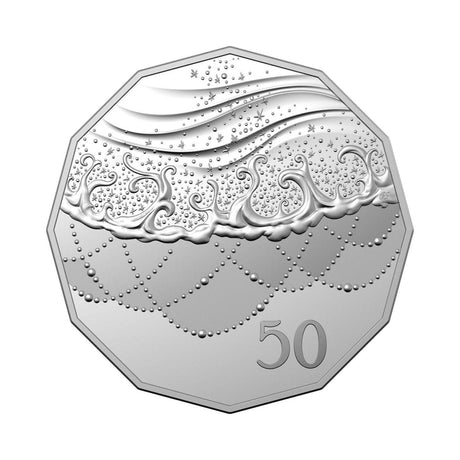 "2021 50c Christmas in Australia PNC - Nova Coins"