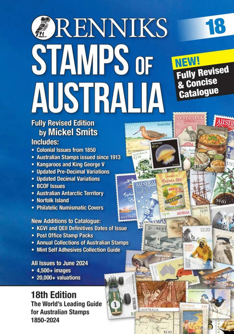 "Renniks Stamps of Australia 18th Edition - Nova Coins"