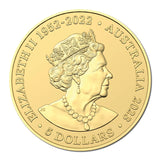 "2023 $5 Mini Money Emu 0.5g Gold Frosted UNC - Nova Coins"