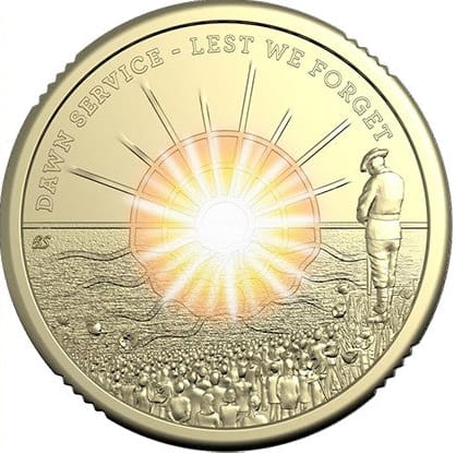 "2026 $2 Dawn Service Coin"