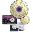 "2024 $2 War Animals Remembrance Uncirculated Coin in Card - Purple poppy - Nova Coins"