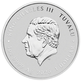 "Stranger Things - The Upside Down 2026 1oz Silver Coloured Coin - Nova Coins"