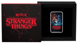 "Stranger Things - Season 1 2026 1oz Silver Coloured Rectangular Coin - Nova Coins"