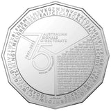 "2022 50c 75th Anniversary of The Australian Signals Directorate - reveal and protect - Nova Coins"