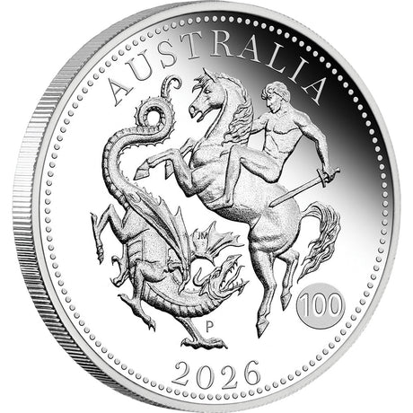 "Australia Sovereign 2026 Silver Proof Coin"