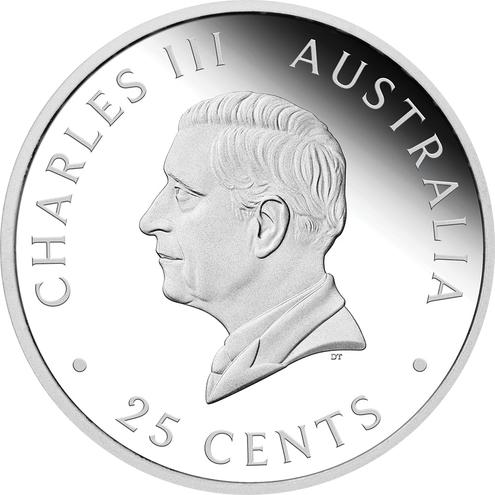 "Australia Sovereign 2026 Silver Proof Coin Obverse"