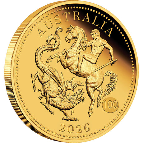 "Australia Quarter Sovereign 2026 Gold Proof Coin"
