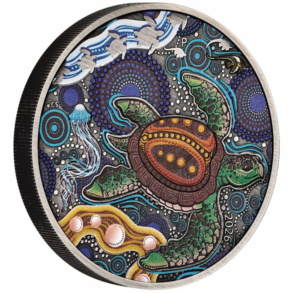 "2026 Yaunati 2oz Silver Antiqued Coin"