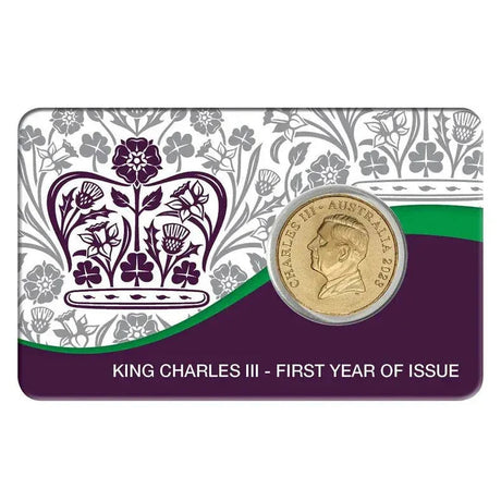 "2023 Australia Charles III $1 Aluminium - Bronze Uncirculated Coin Pack - Nova Coins"