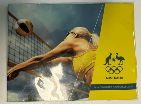 "2016 Coloured $2 5 Coin Collection Set - Rio Olympic Games - Nova Coins"