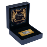 Elizabeth II & Charles III 2026 $5 Revolving Rectangle Gold-plated 2oz Silver Antique Coin