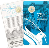 2022 $2 C-mintmark 75th Anniversary of Peacekeeping Large RAM Carded