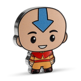 2025 Avatar The Last Airbender - Aang Chibi® 1oz Silver Chibi Coin