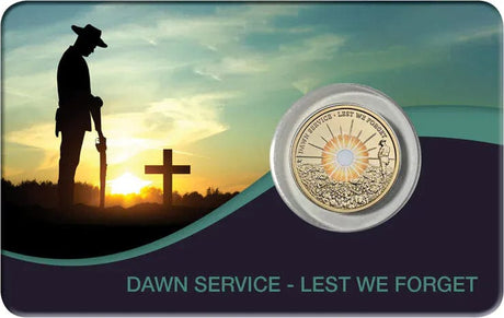 Dawn Service two dollars downies carded