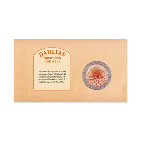 Dahlias Australian Cultivars Medallion Cover