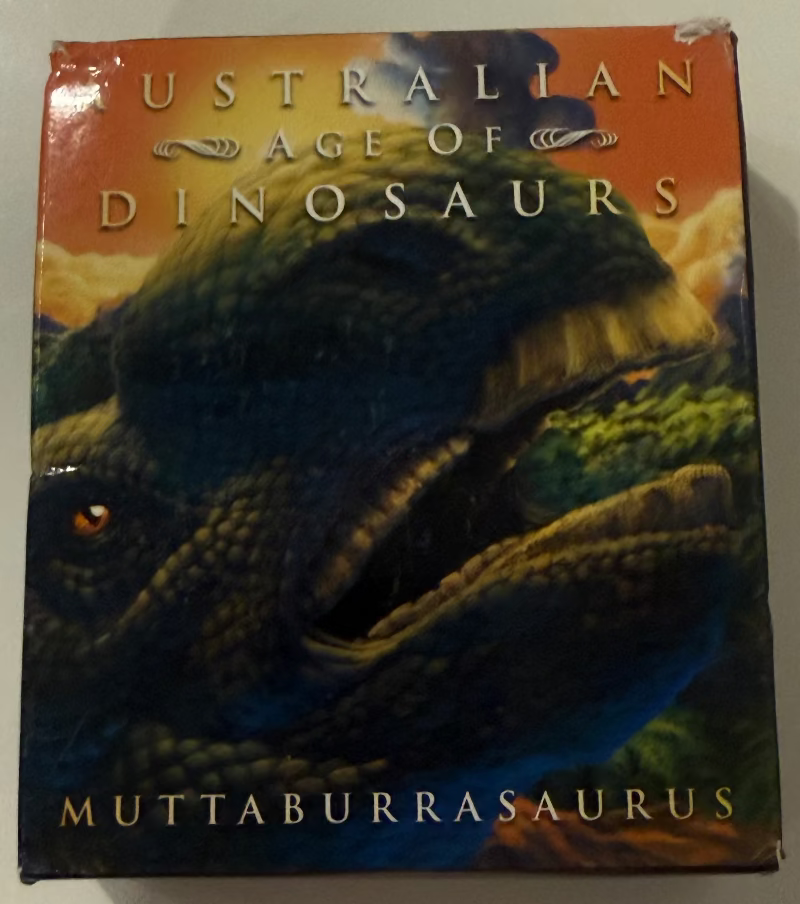 2015 Australian Age of Dinosaurs - Muttaburrasaurus 1oz Silver Proof Coin