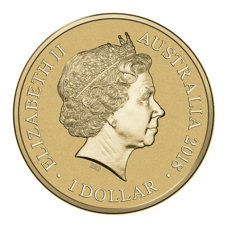 2018 $1 Australian Olympic Team - PyeongChang Unc Coin