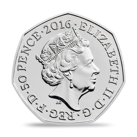 2016 Beatrix Potter 150th Anniversary – Jemima Puddle-Duck 50p BU Coin
