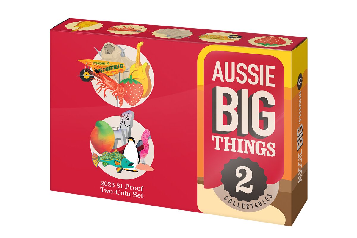2025 Aussie Big Things 2 Two-Coin AlBr Proof Set