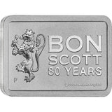Bon Scott 80th Anniversary 10 Gram Silver Bar