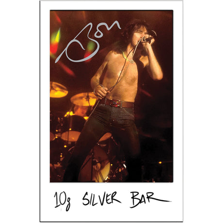 Bon Scott 80th Anniversary 10 Gram Silver Bar