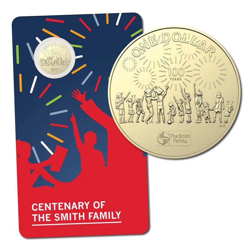 2022 $1 Centenary of The Smith Family UNC