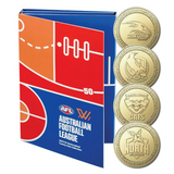 2023 Australian Football League (AFL) $1 - 20 Coin Set With Folder