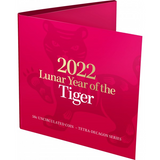 2022 50c Lunar Year of the Tiger Uncirculated coin