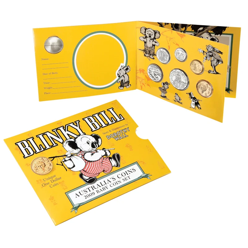 2009 Royal Australian Mint Blinky Bill Baby Mint Set