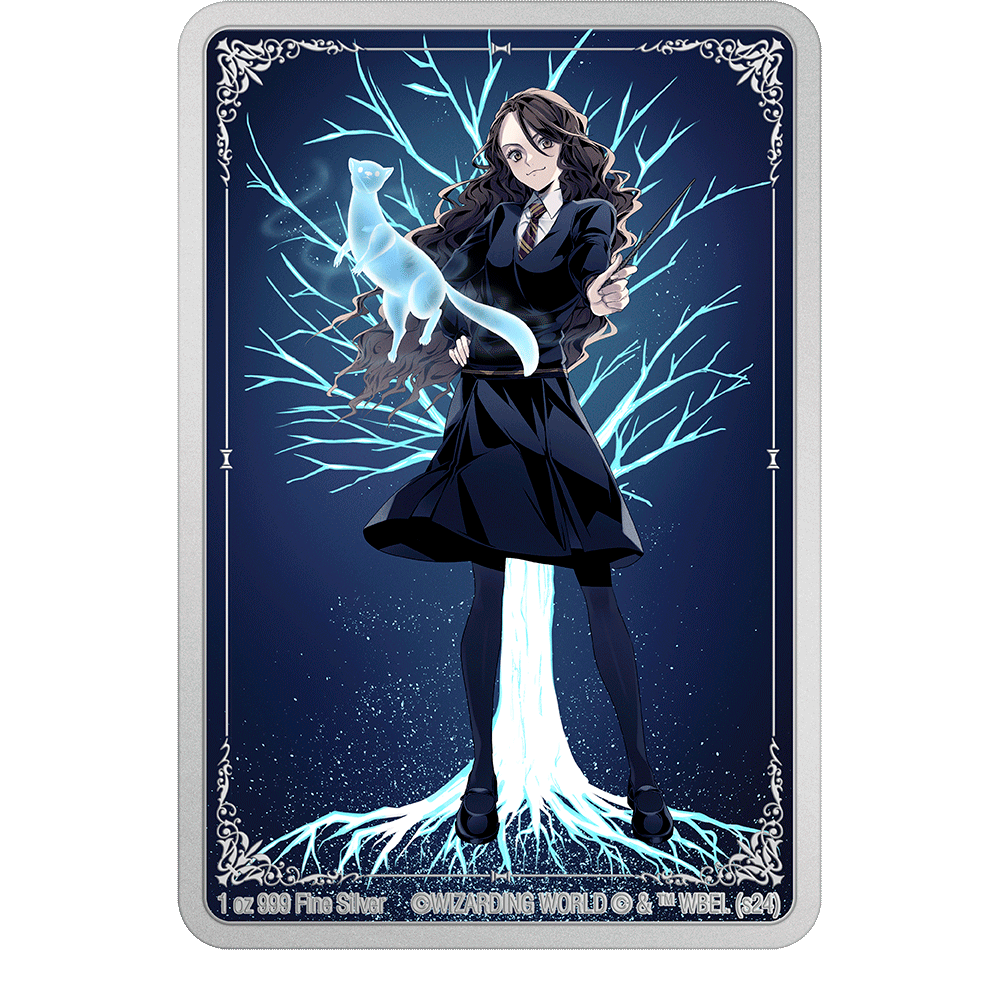 2024 Harry Potter Patronus - Hermione Granger 1oz Silver Coin