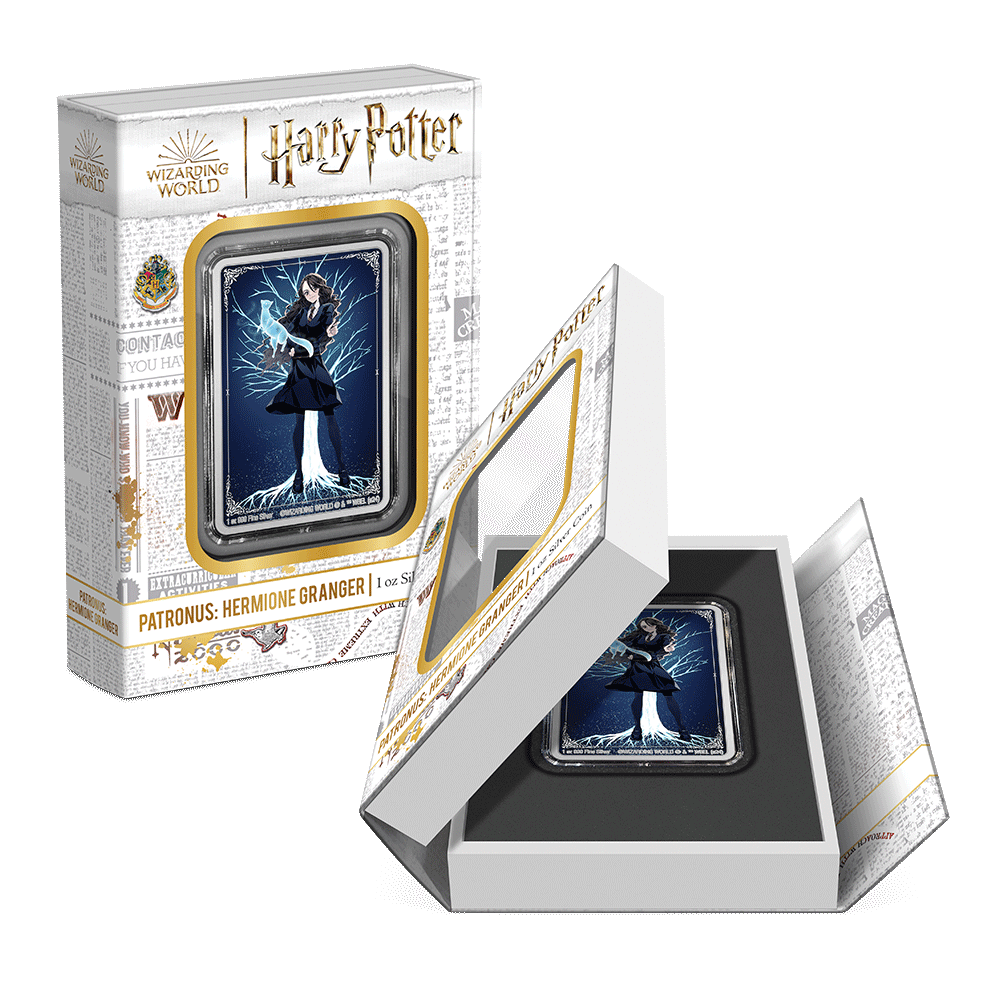 2024 Harry Potter Patronus - Hermione Granger 1oz Silver Coin
