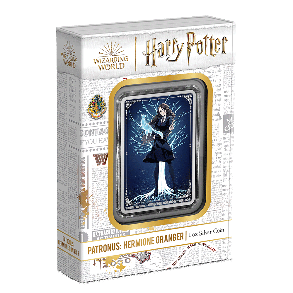 2024 Harry Potter Patronus - Hermione Granger 1oz Silver Coin