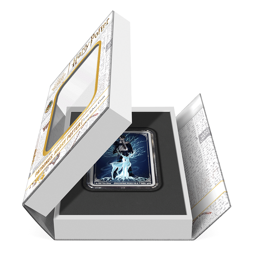 HARRY POTTER™ Patronus: Harry Potter 1oz Silver Collectable Coin