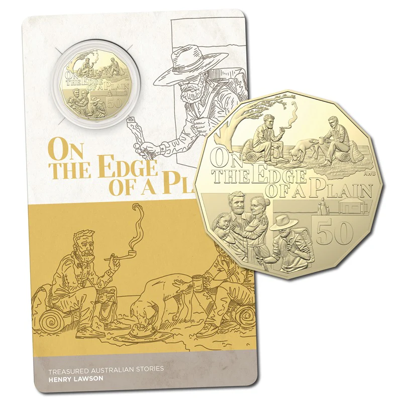 2022 50c 3 Coin Set Henry Lawson Australian Stories 3 Coin Set