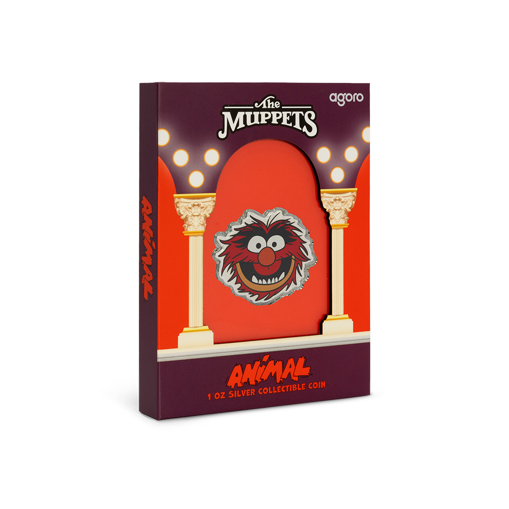 Disney The Muppets - Animal 1oz Silver Collectible Coin