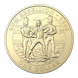 2019 Rum Rebellion 1 Dollar Carded Uncirculated Coin