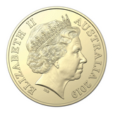 2019 Rum Rebellion 1 Dollar Carded Uncirculated Coin