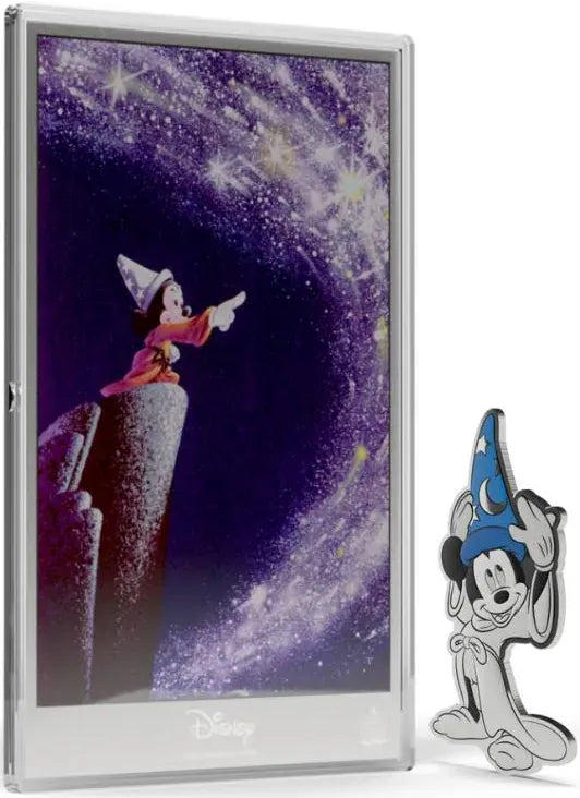 Disney Fantasia Mickey Mouse Coin and Foil Collectible Set
