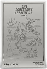 Disney Fantasia Mickey Mouse Coin and Foil Collectible Set