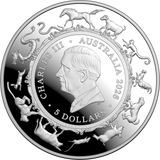 2026 Lunar Series $5 1 oz Fine Silver Proof Domed Coin – Year of the Horse