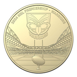 2024 NRL New Zealand Warriors $1 Team Coin in Card