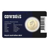 2024 NRL North Queensland Cowboys $1 Team Coin in Card