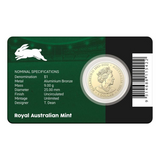 2024 NRL South Sydney Rabbitohs $1 Team Coin in Card