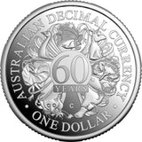 2026 $1 60th Anniversary of Decimal Currency Silver Proof Coin