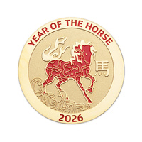 2026 Christmas Island Lunar New Year – Year of the Horse Medallion Cover